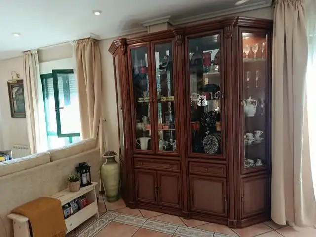 Comedor de Casa o chalet en venta en Teo con Calefacción, Jardín privado y Parquet