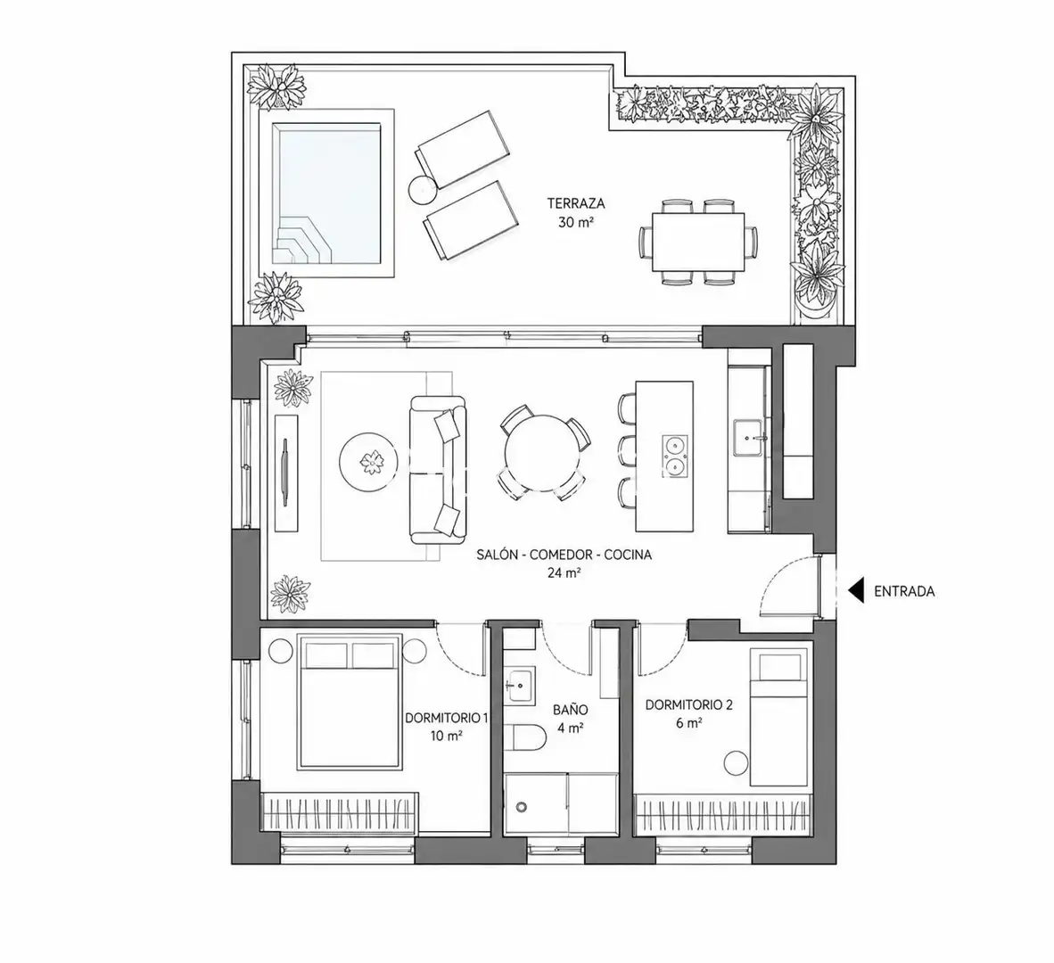 Ático con piscina en venta en Sors, imagen 28