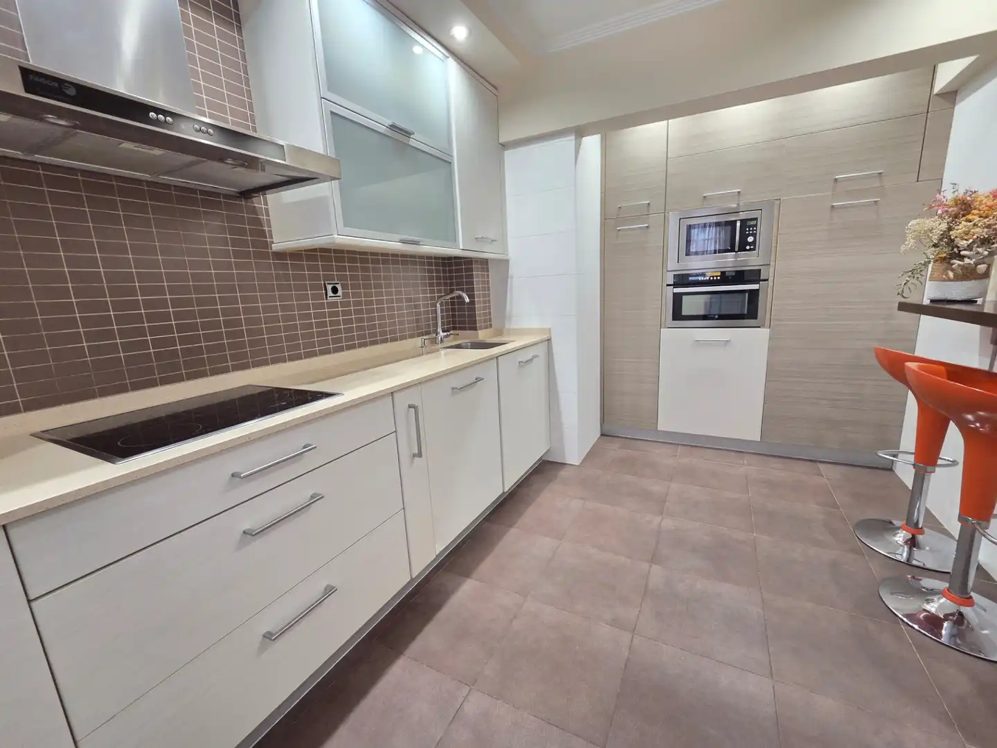 Kitchen of Flat for sale in Bilbao   with Heating and Balcony