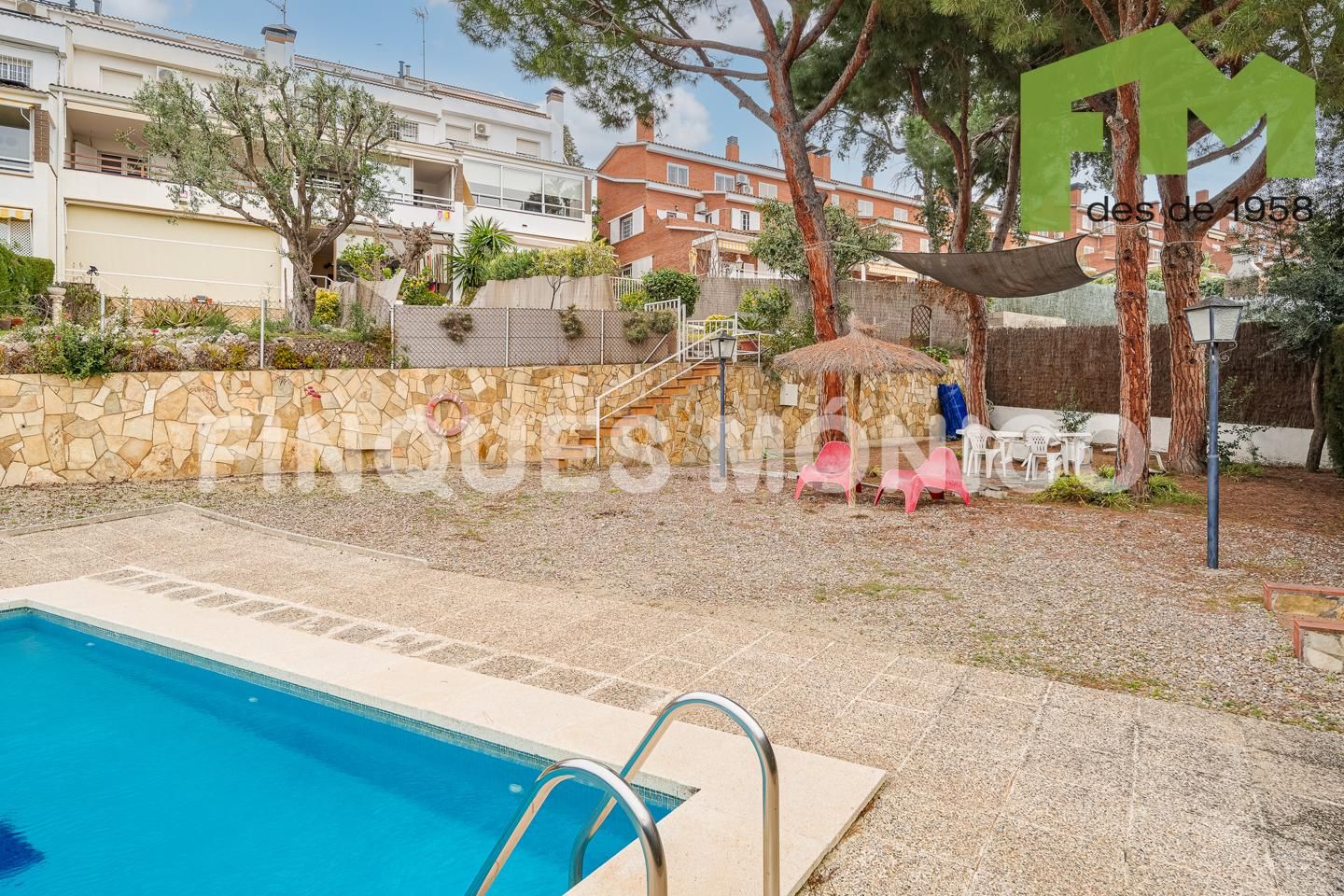 Piscina de Casa o xalet en venda en Teià amb Aire condicionat, Calefacció i Jardí privat