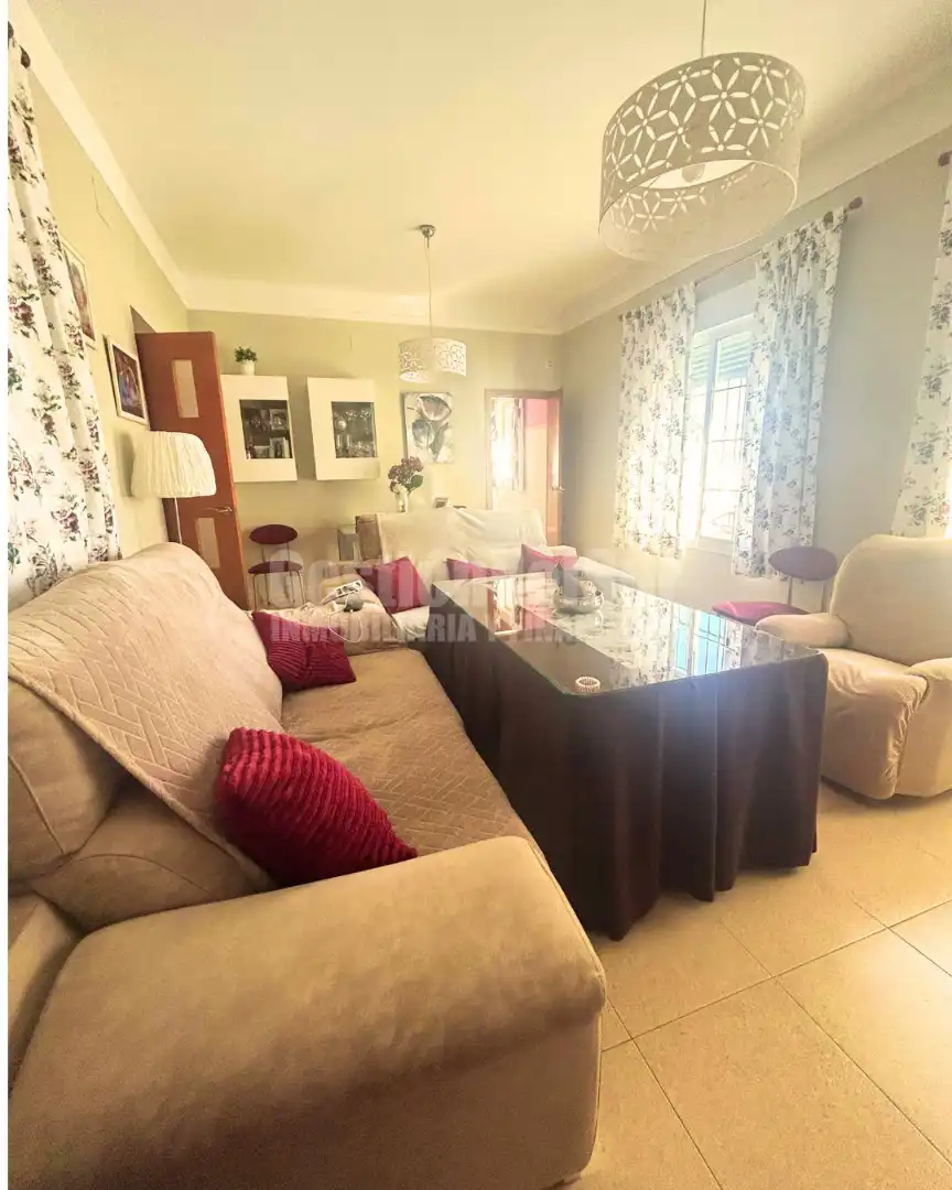 Sala de estar de Piso en venta en Lepe con Aire acondicionado y Terraza