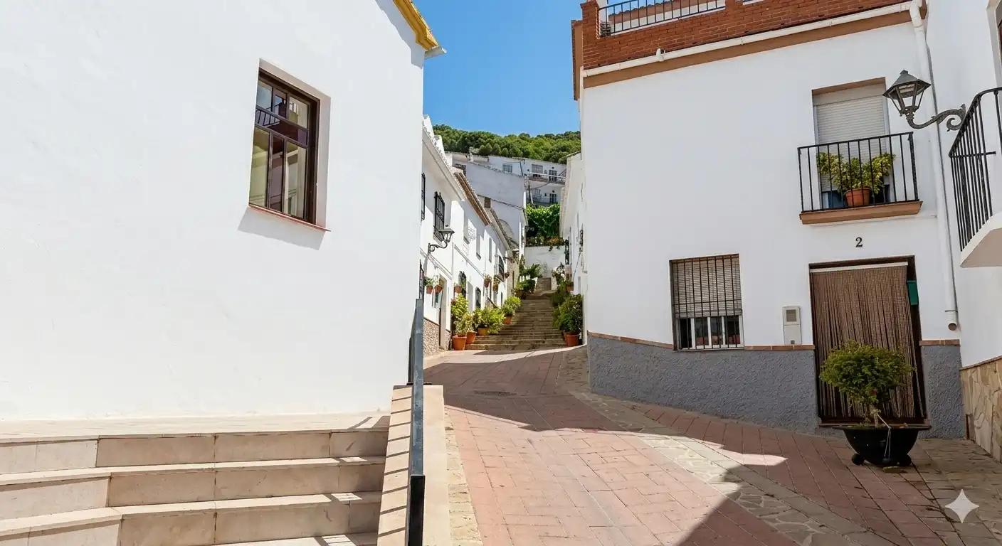 Vista exterior de Casa o xalet en venda en Carratraca amb Jardí privat i Traster