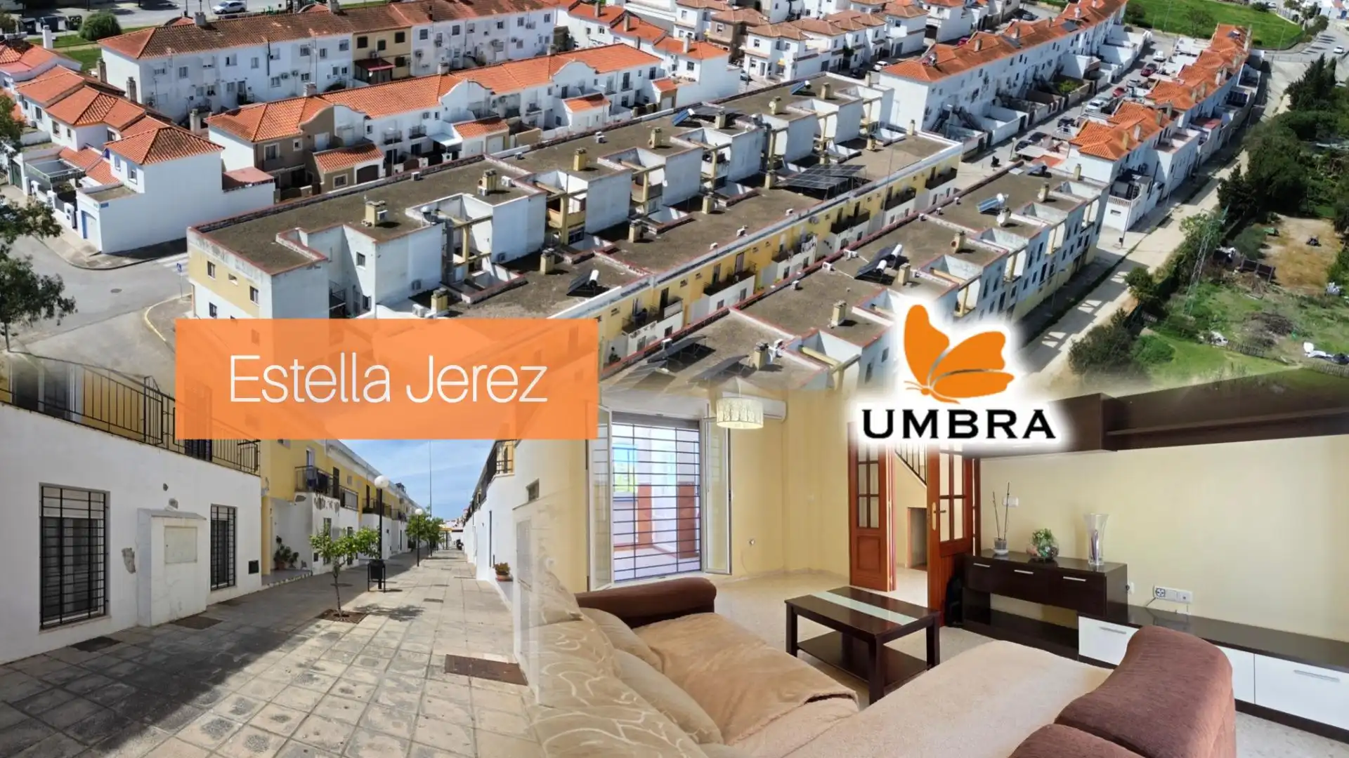 Exterior view of Single-family semi-detached for sale in Jerez de la Frontera  with Air Conditioner and Balcony