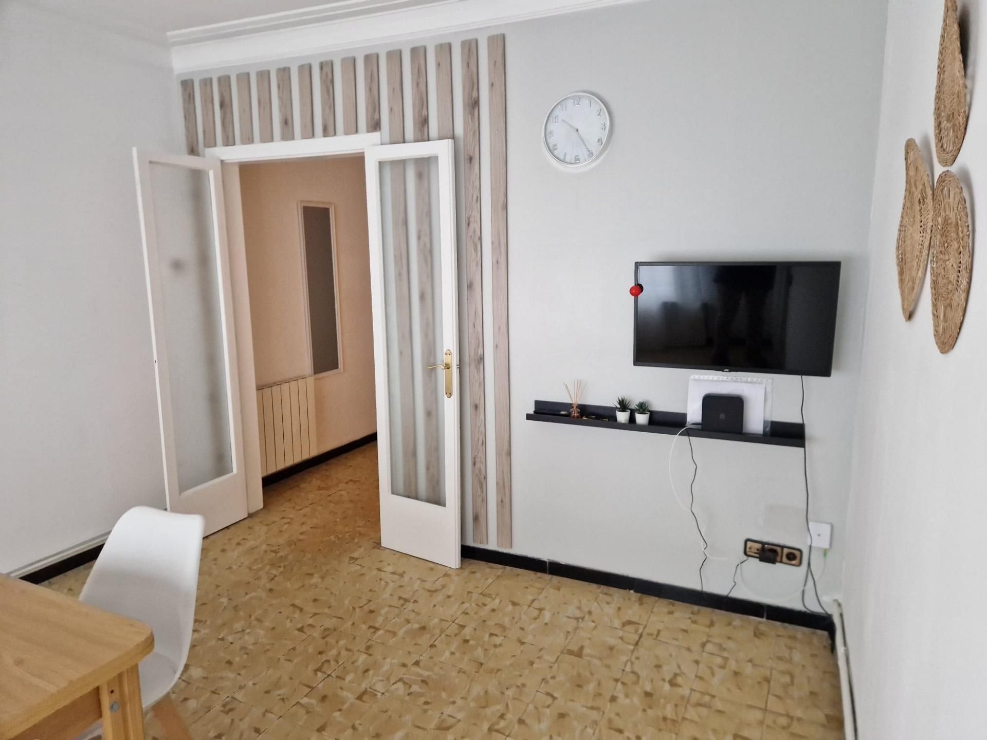 Sala d'estar de Pis de lloguer en Manresa amb Calefacció