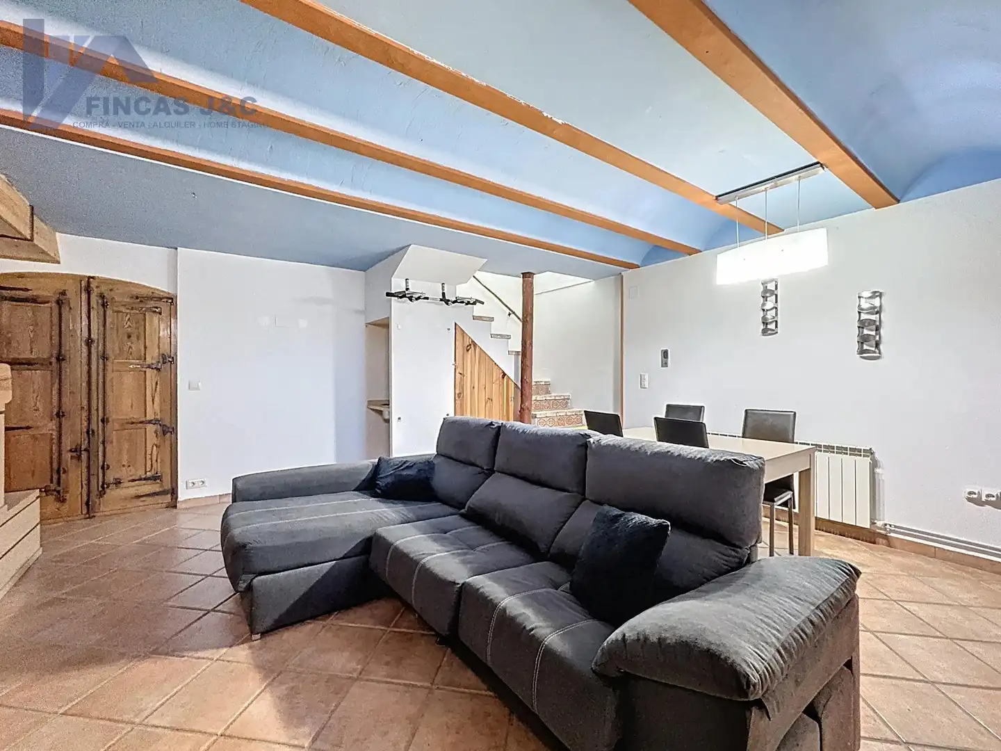 Sala de estar de Casa o chalet en venta en La Muela