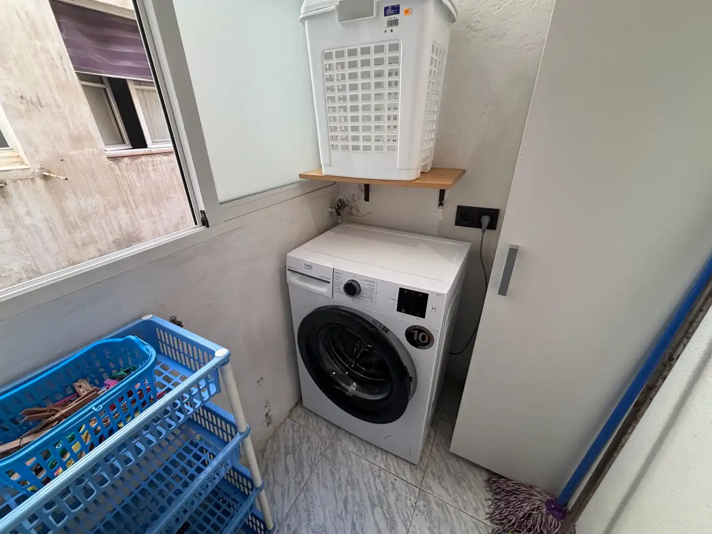 Terrasse von Wohnung zum Verkauf in Castellón de la Plana / Castelló de la Plana mit Abstellraum, Möbliert und Ofen
