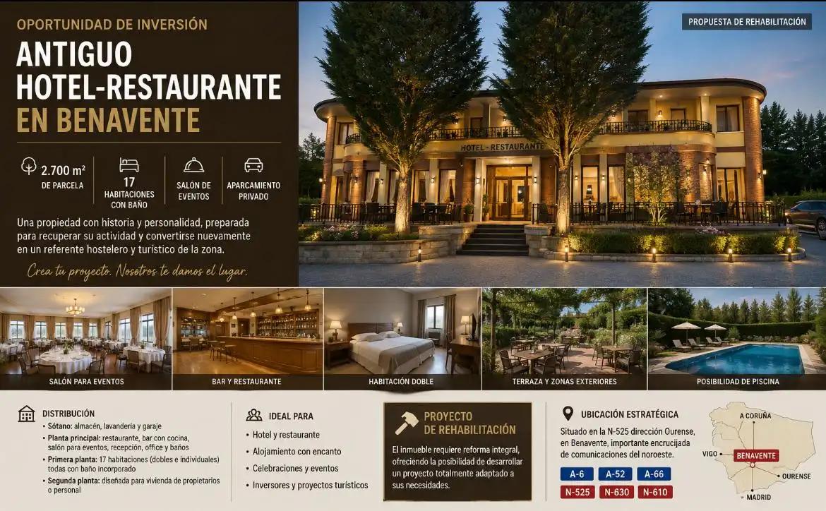 Edificio en venta en Quiruelas de Vidriales
