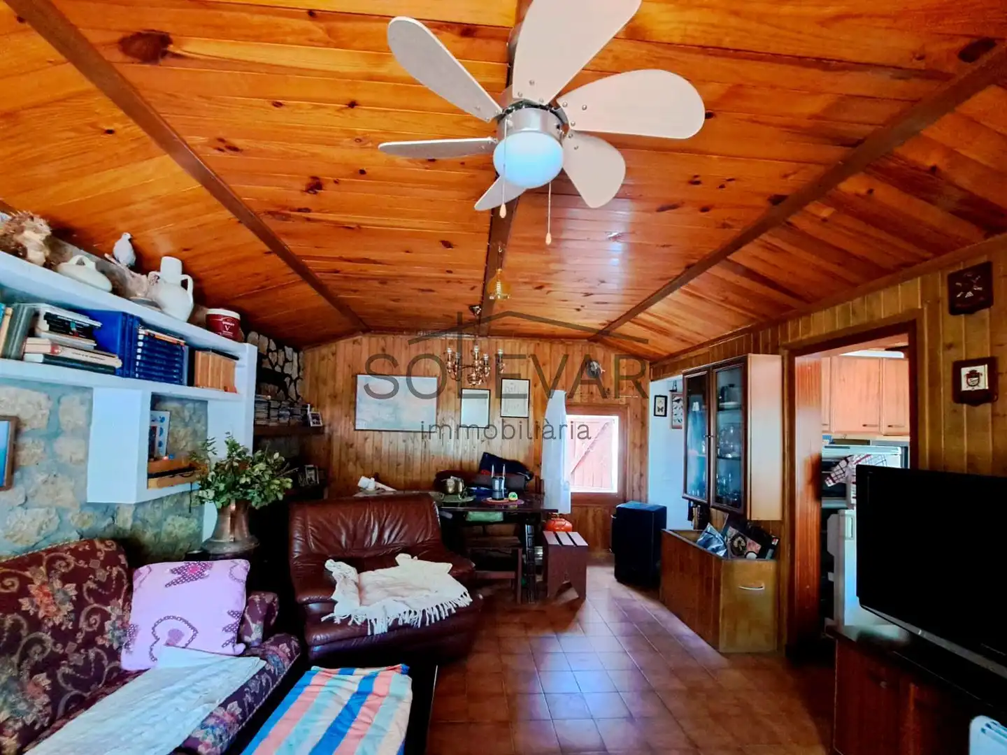 Sala de estar de Casa o chalet en venta en Llimiana con Jardín privado, Terraza y Trastero