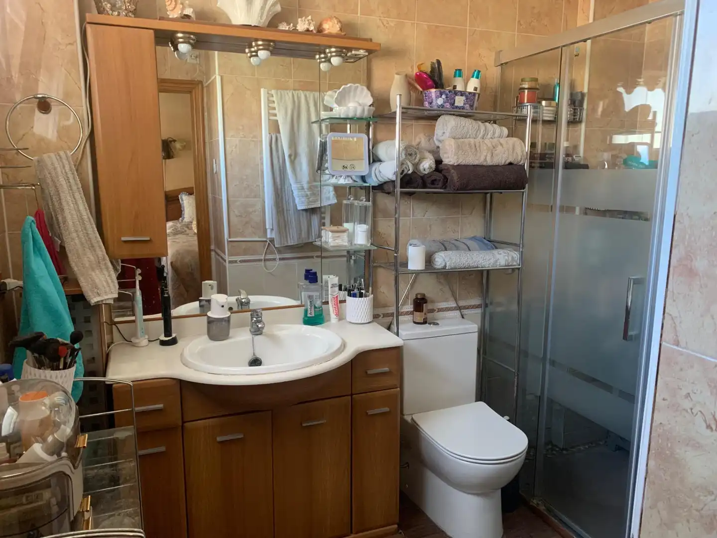 Bany de Casa o xalet en venda en Murcia amb Aire condicionat, Calefacció i Jardí privat