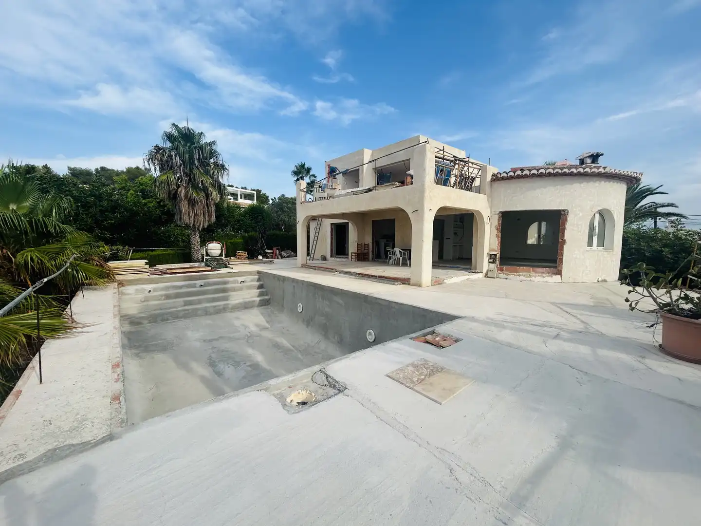 Swimming pool of Houses for sale in Jávea / Xàbia  with Air Conditioner, Heating and Private garden
