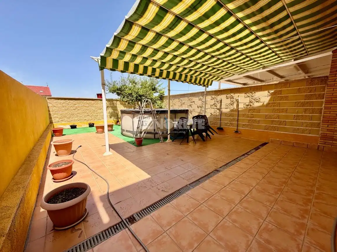 Terraza de Casa adosada en venta en Illescas