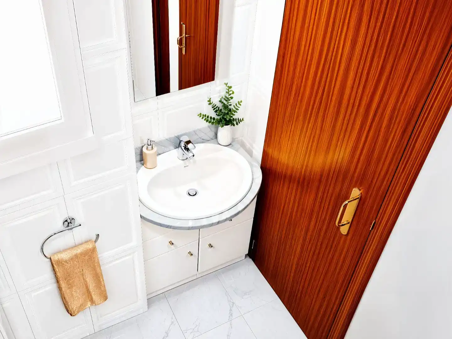 Badezimmer von Wohnung zum Verkauf in Esplugues de Llobregat