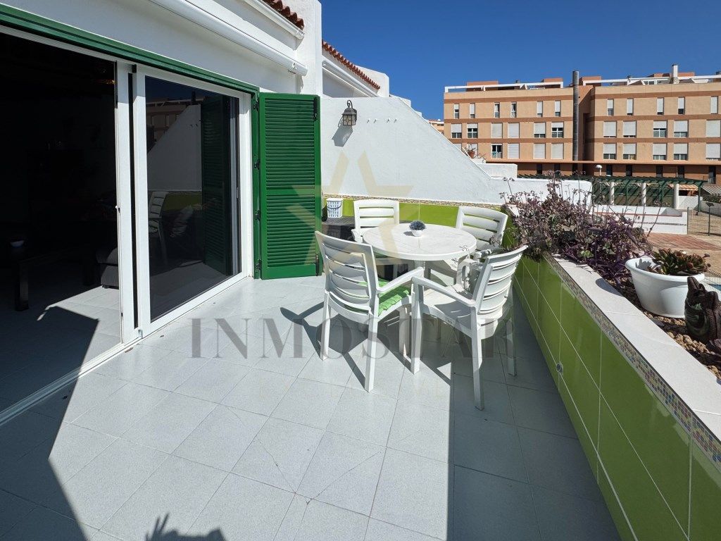 Terrace of Flat for sale in Granadilla de Abona  with Terrace, Swimming Pool and Furnished