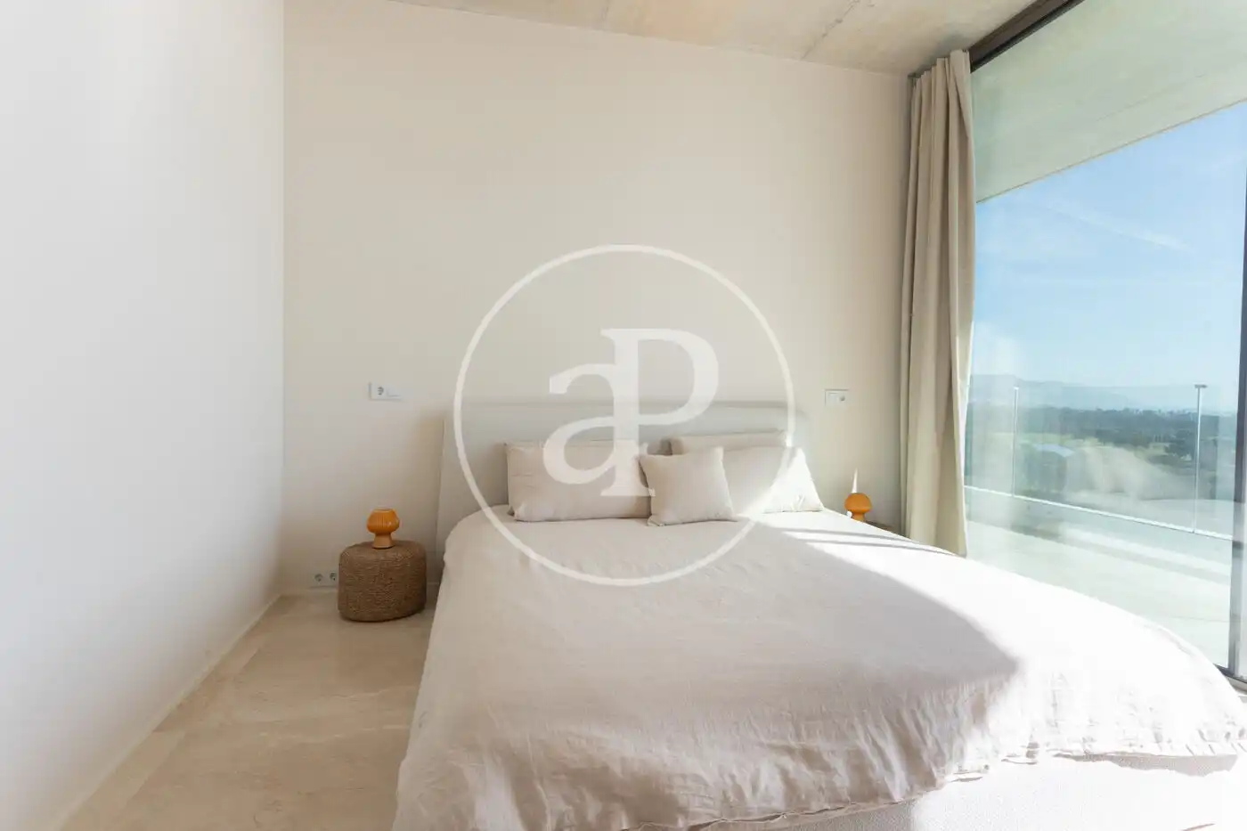 Bedroom of Houses for rent in Sitges  with Air Conditioner, Heating and Private garden
