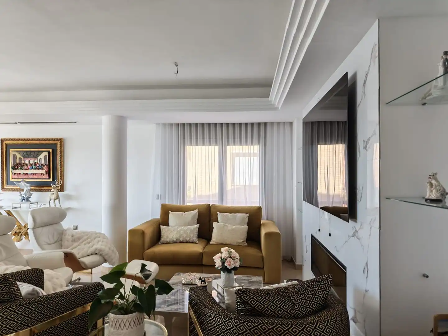 Sala d'estar de Casa o xalet en venda en Calafell amb Aire condicionat, Calefacció i Jardí privat