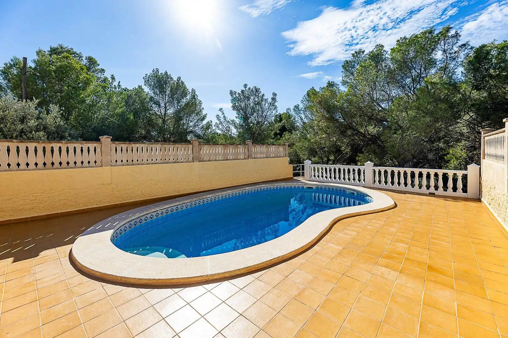Piscina de Casa adosada en venta en Calvià con Aire acondicionado, Calefacción y Jardín privado