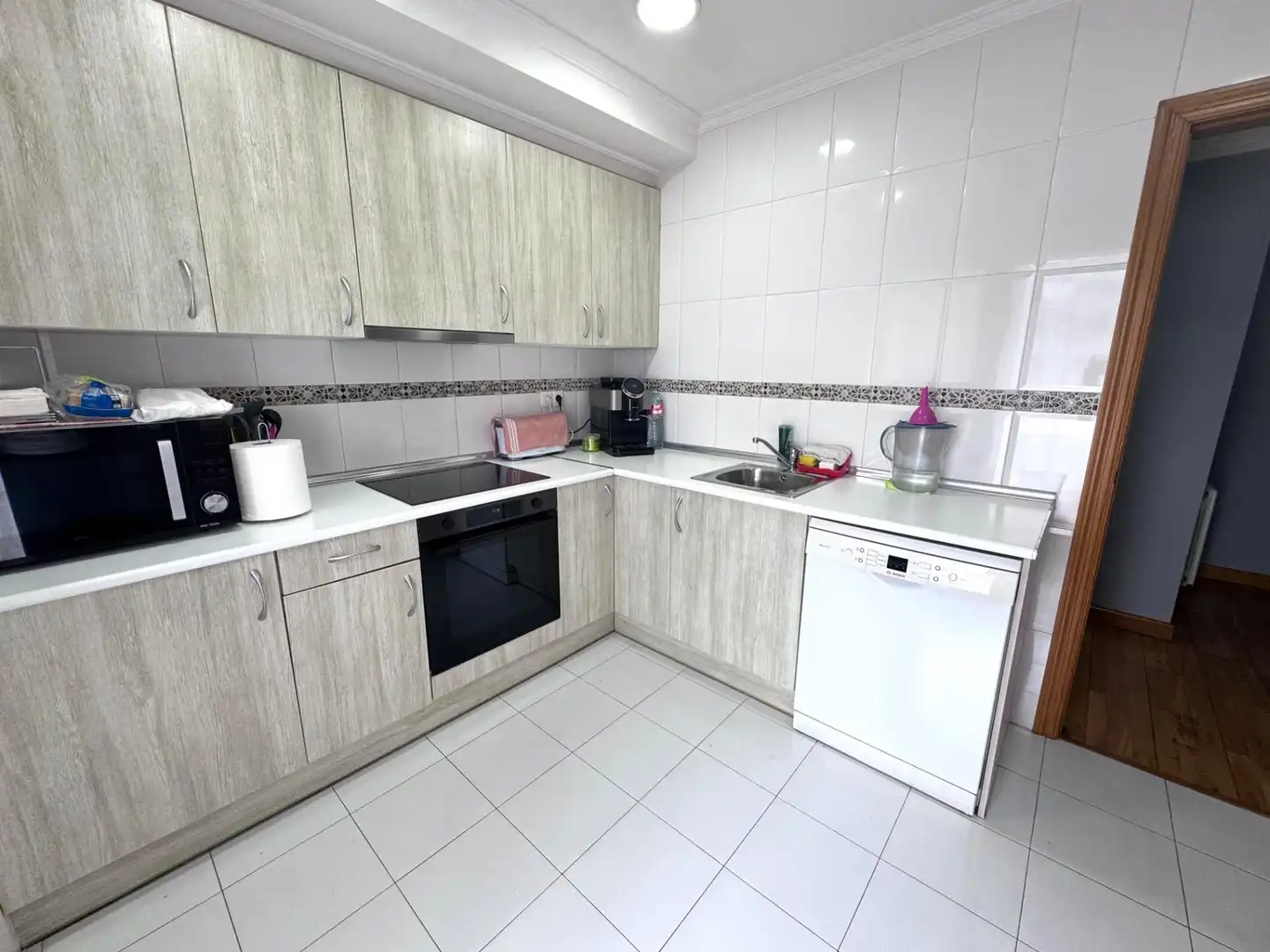 Kitchen of Flat for sale in Entrambasaguas  with Air Conditioner, Heating and Private garden