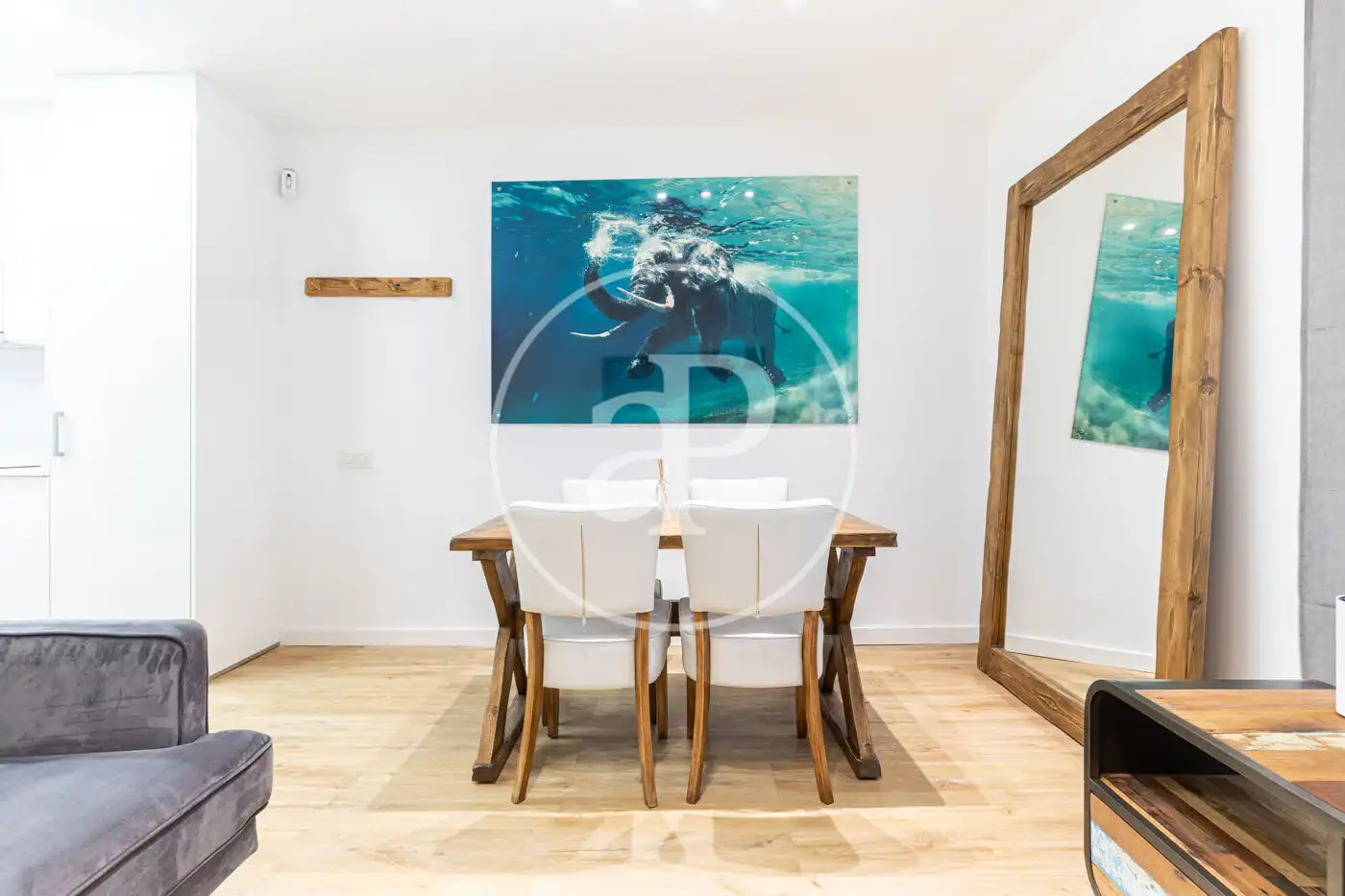 Esszimmer von Wohnung zur Miete in Rubí mit Klimaanlage, Heizung und Möbliert