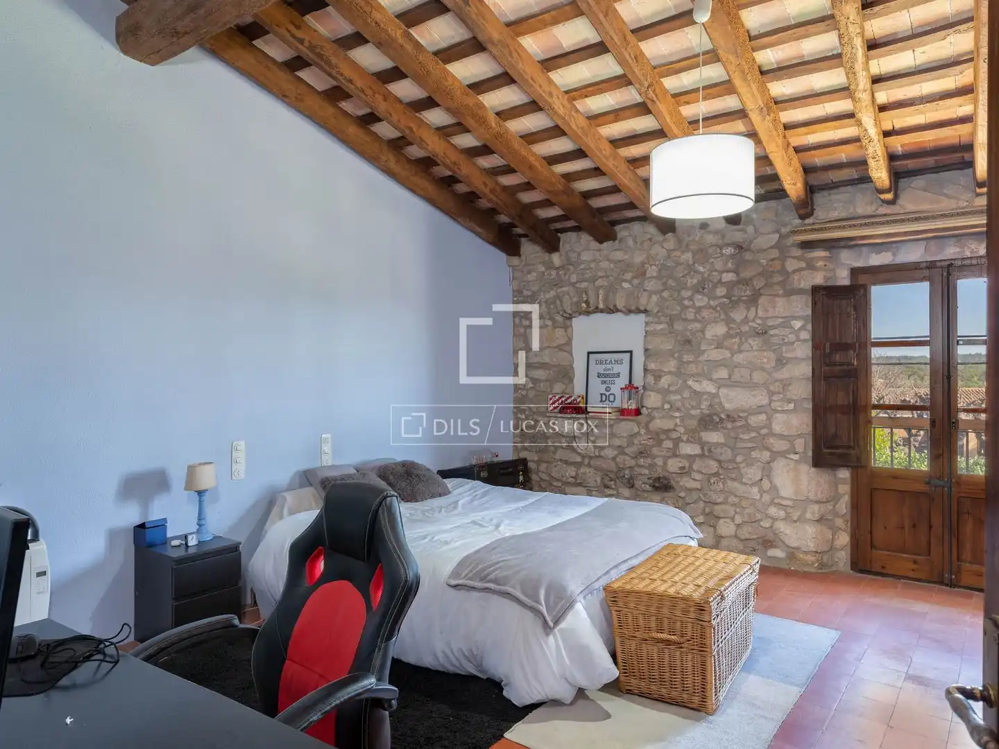 Habitación de Finca rústica en venta en Fontcoberta con Calefacción, Jardín privado y Terraza