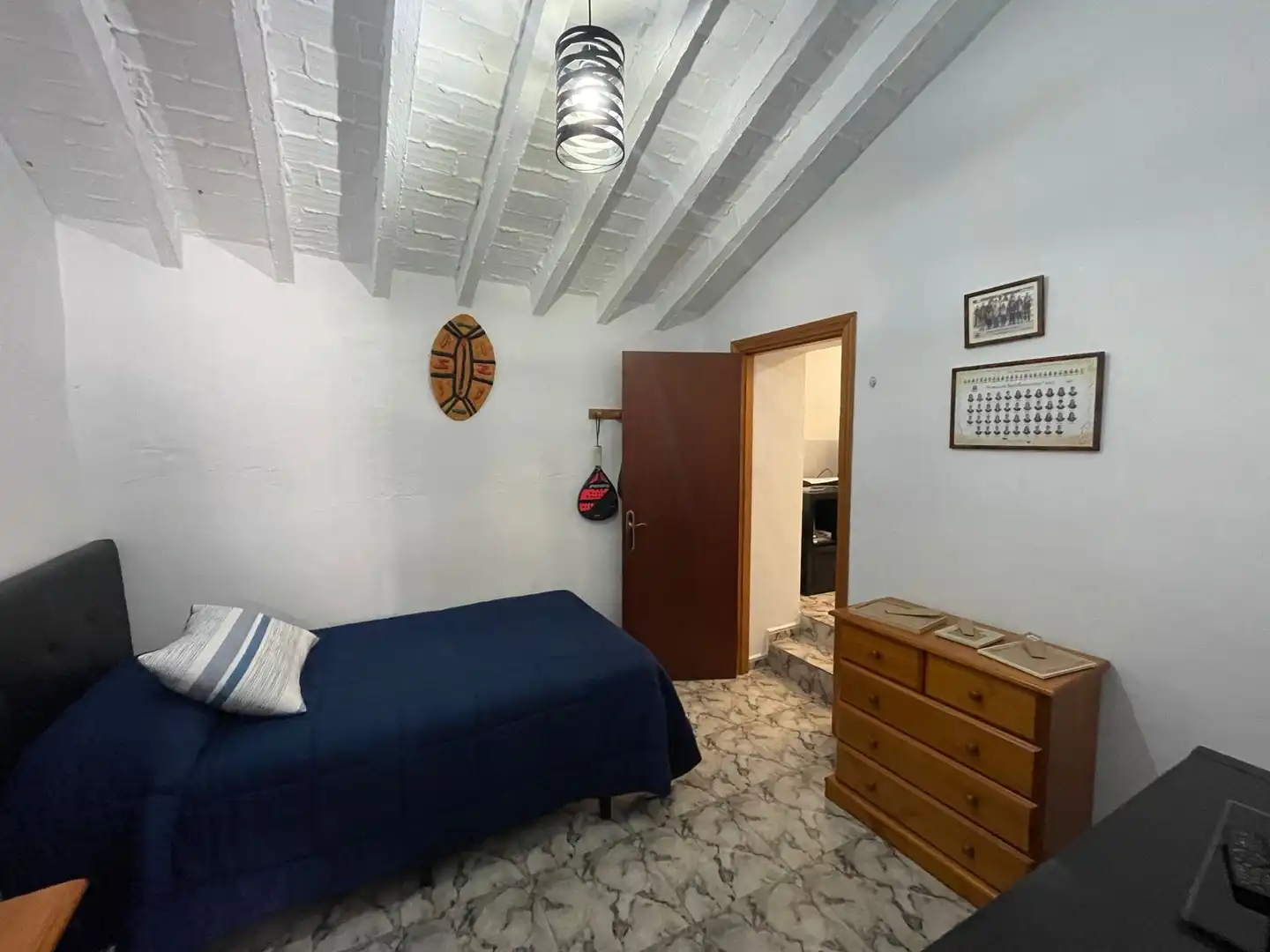 Dormitori de Casa o xalet en venda en Viñuela amb Moblat i Balcó