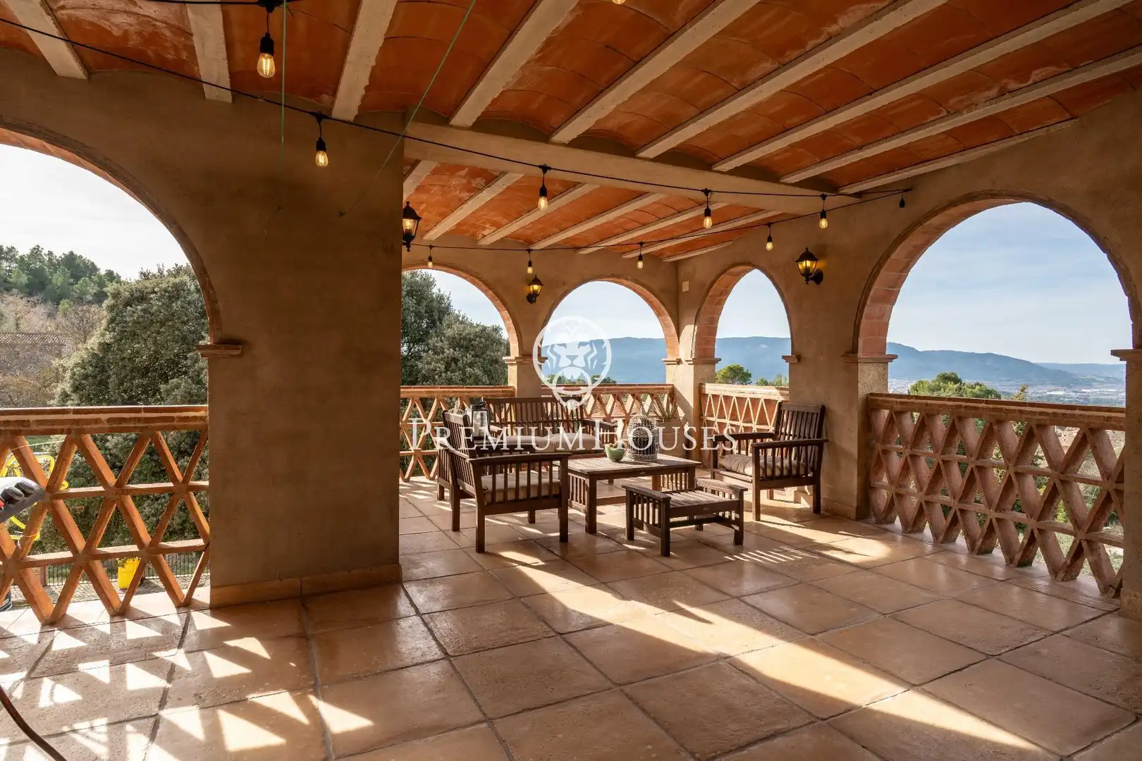 Terraza de Finca rústica en venta en Montblanc con Calefacción, Jardín privado y Terraza