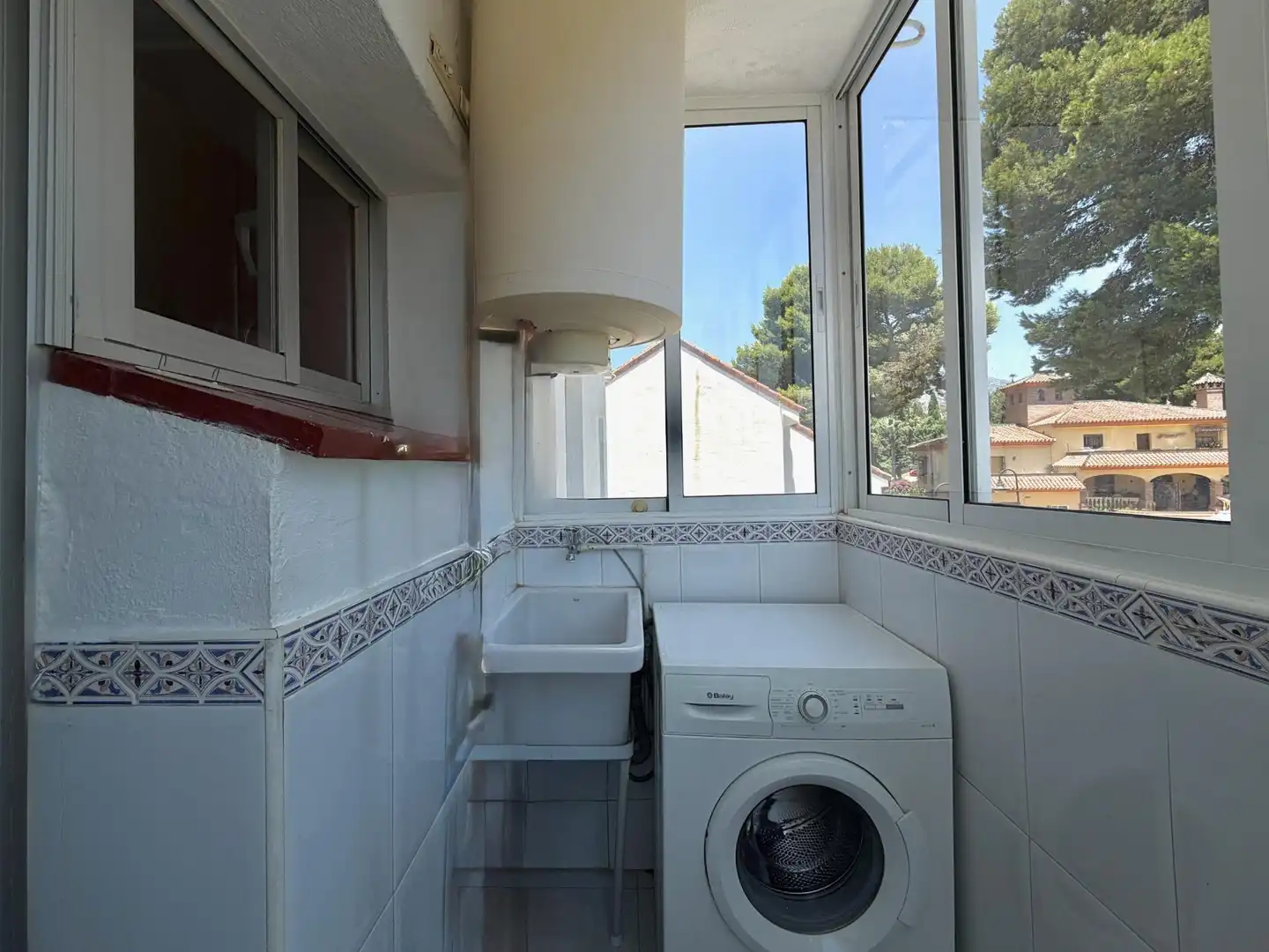 Balcony of Apartments for sale in Mijas  with Air Conditioner, Private garden and Terrace