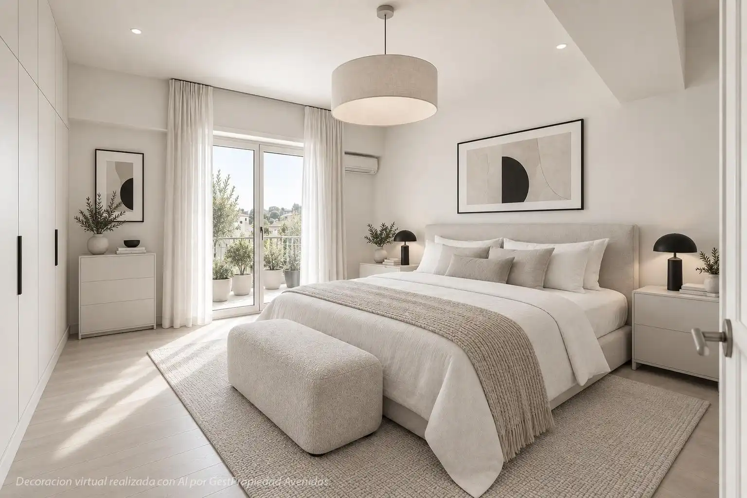 Bedroom of Flat for sale in  Palma de Mallorca  with Air Conditioner, Private garden and Terrace