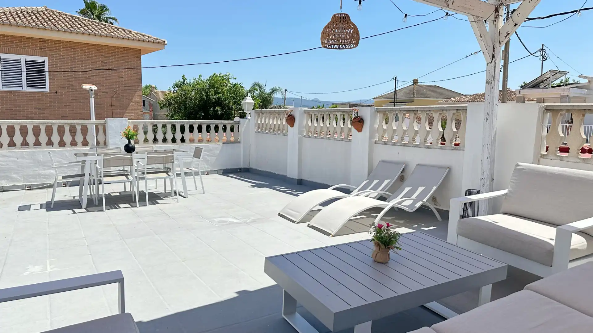 Terraza de Casa o chalet de alquiler en Gandia con Aire acondicionado, Calefacción y Terraza