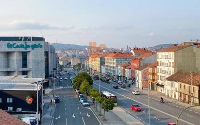 Exterior view of Flat for sale in Santiago de Compostela   with Terrace and Balcony