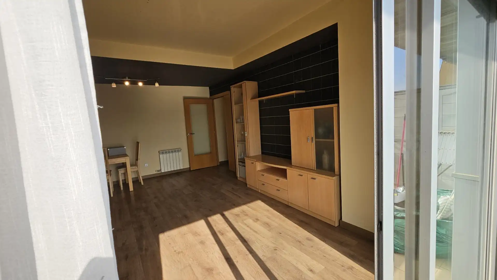 Sala d'estar de Pis en venda en Sabadell amb Aire condicionat, Calefacció i Parquet