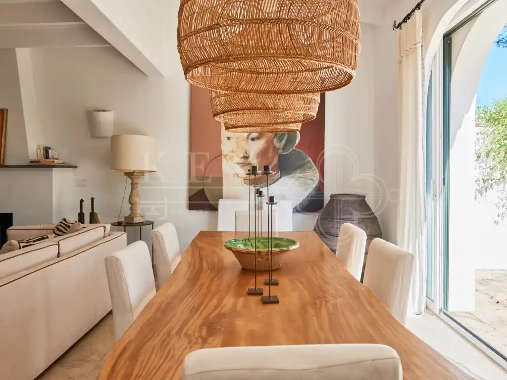 Dining room of Houses for sale in Es Castell  with Air Conditioner, Heating and Private garden