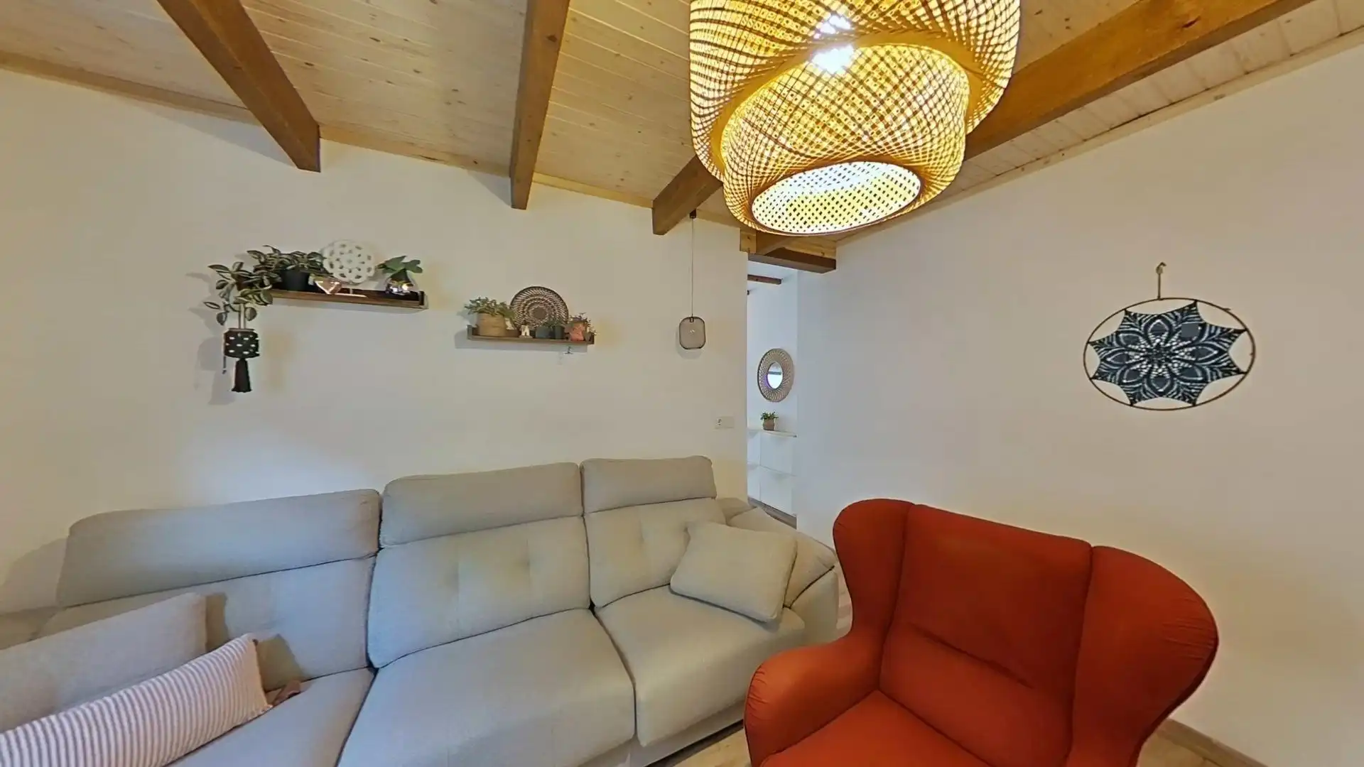 Sala de estar de Finca rústica en venta en Formentera del Segura con Aire acondicionado, Calefacción y Terraza