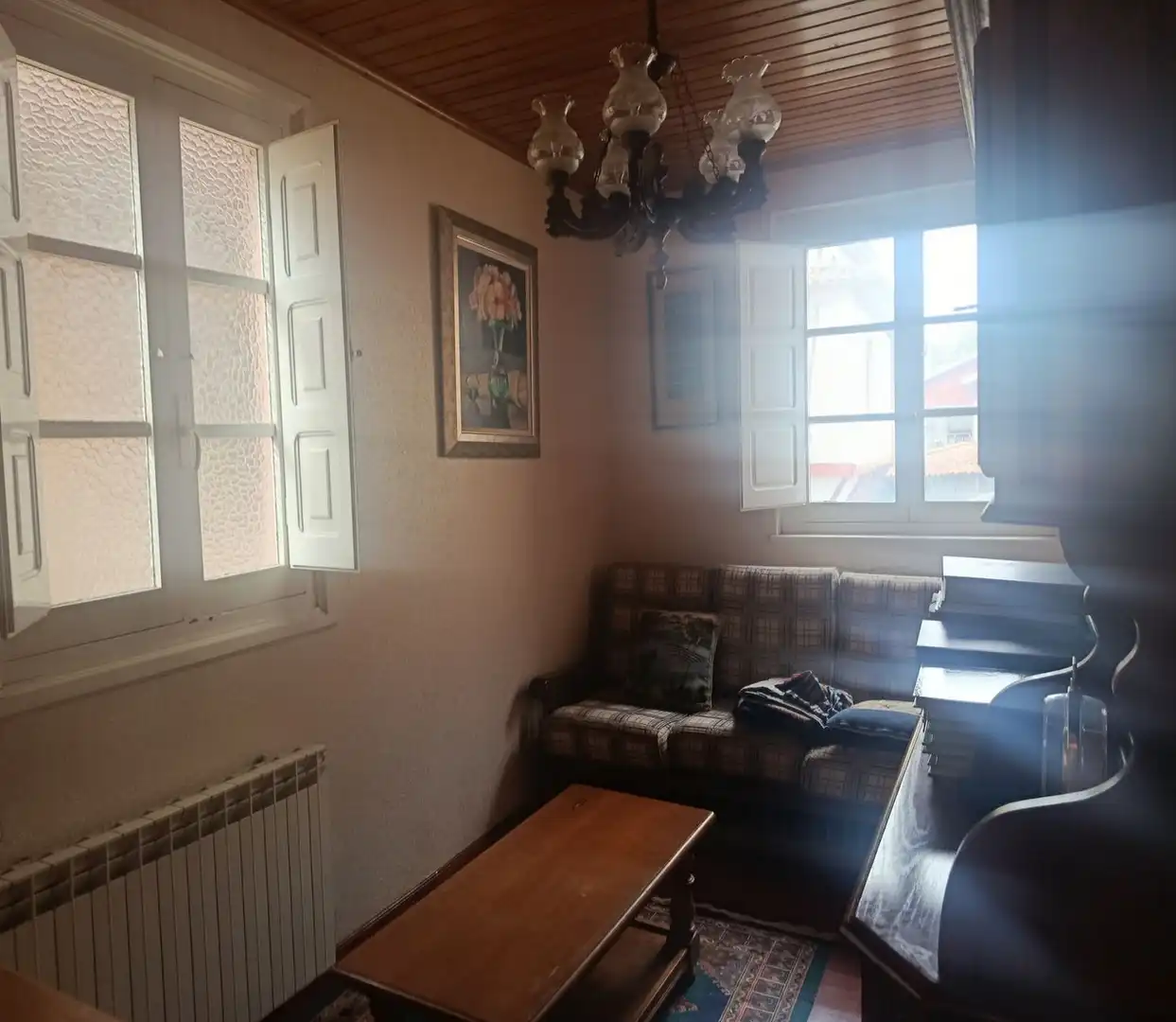 Living room of Houses for sale in Pravia  with Heating, Furnished and Oven