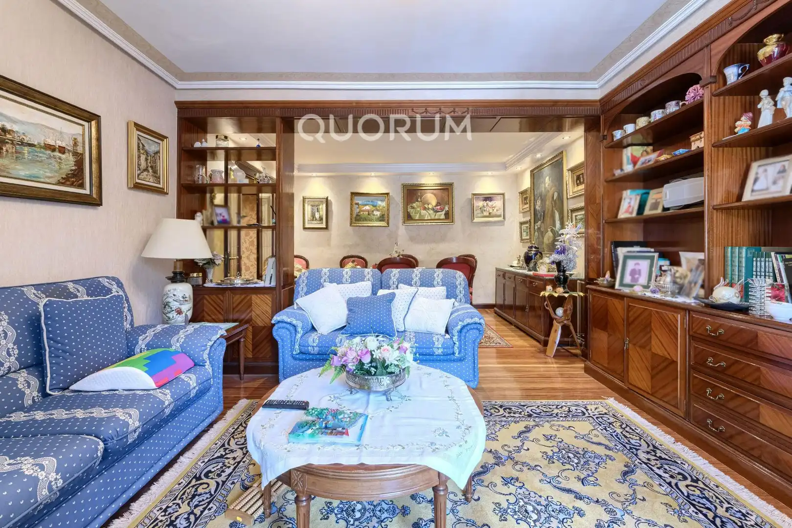 Wohnzimmer von Wohnung zum Verkauf in Barakaldo  mit Heizung, Terrasse und Möbliert