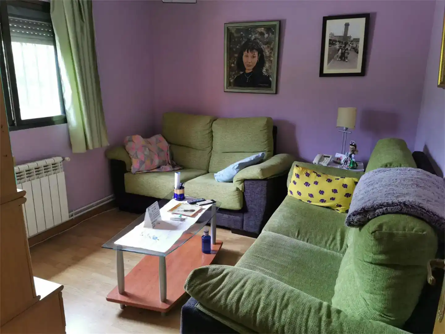 Sala d'estar de Finca rústica en venda en Ponferrada
