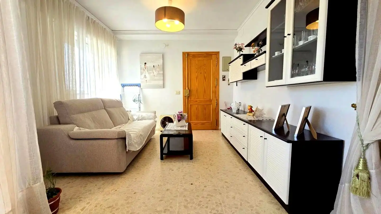 Living room of Apartments for rent in Gandia  with Terrace, Furnished and Community pool