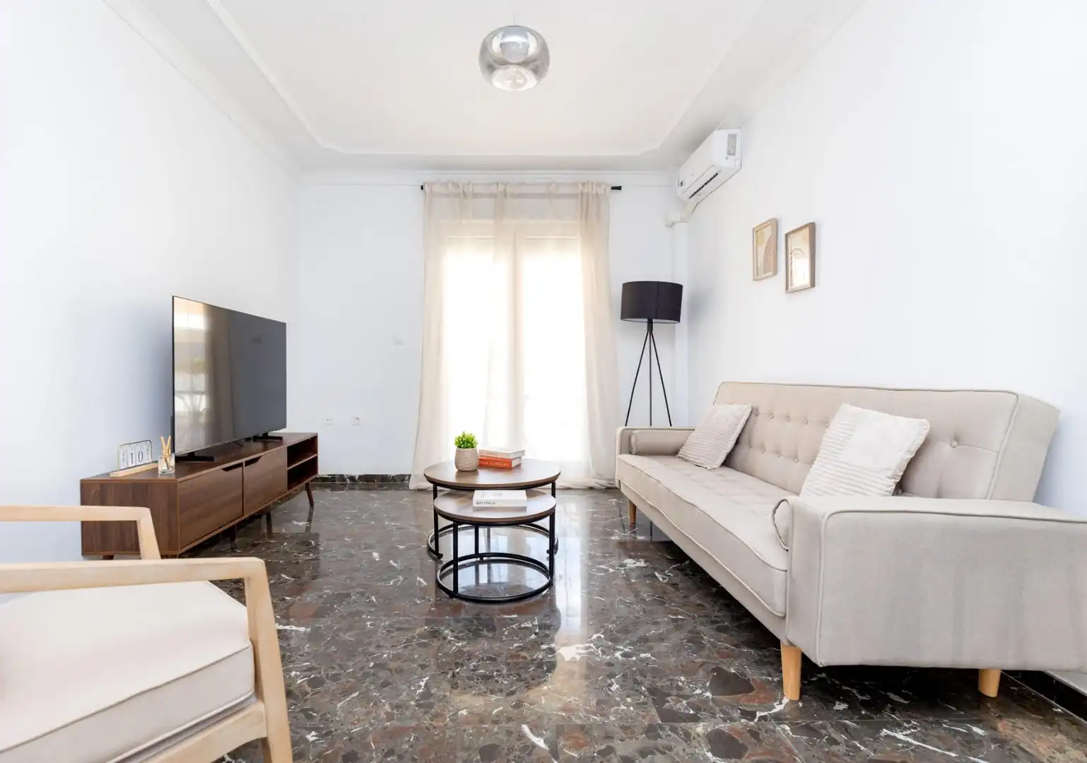 Living room of Flat for sale in Gójar  with Air Conditioner, Furnished and Alarm