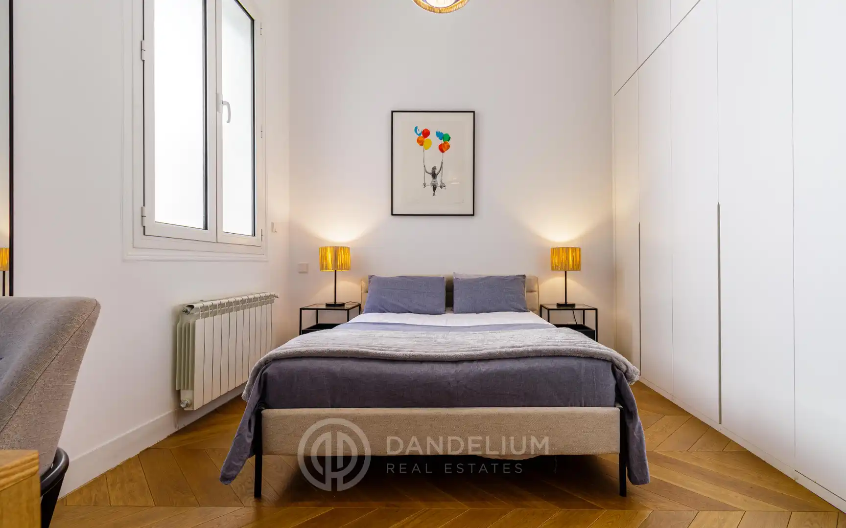 Habitación de Piso de alquiler en Madrid con Aire acondicionado, Calefacción y Parquet