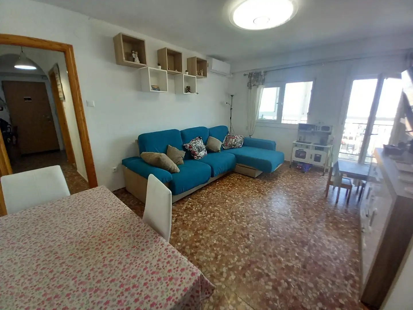 Sala d'estar de Pis en venda en Ronda amb Aire condicionat, Calefacció i Terrassa