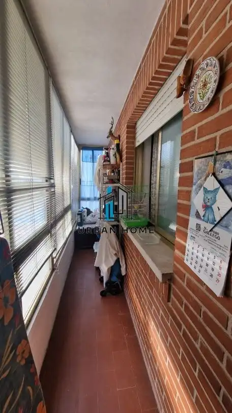 Balcony of Flat for sale in Villarejo de Órbigo  with Heating, Terrace and Storage room