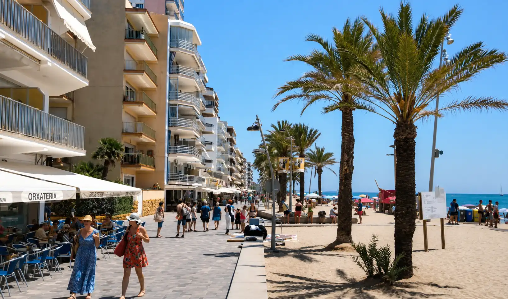 Vista exterior de Piso en venta en Calafell con Aire acondicionado, Terraza y Trastero