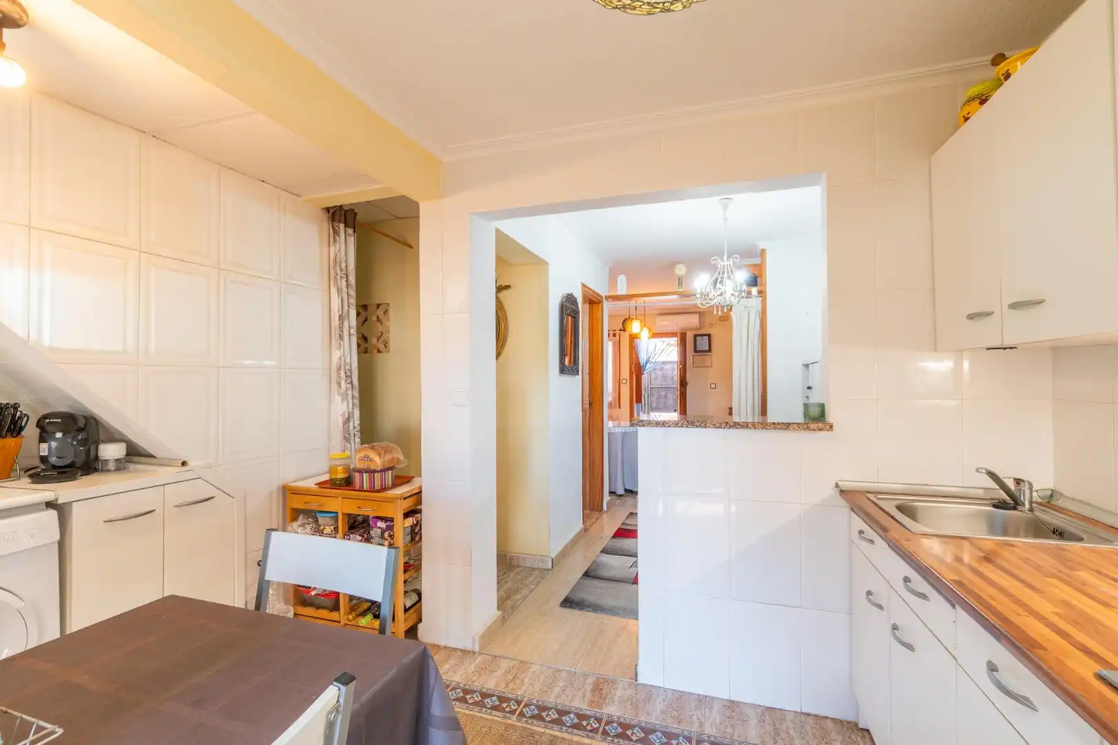Cocina de Casa o chalet en venta en Torrevieja con Aire acondicionado, Jardín privado y Terraza