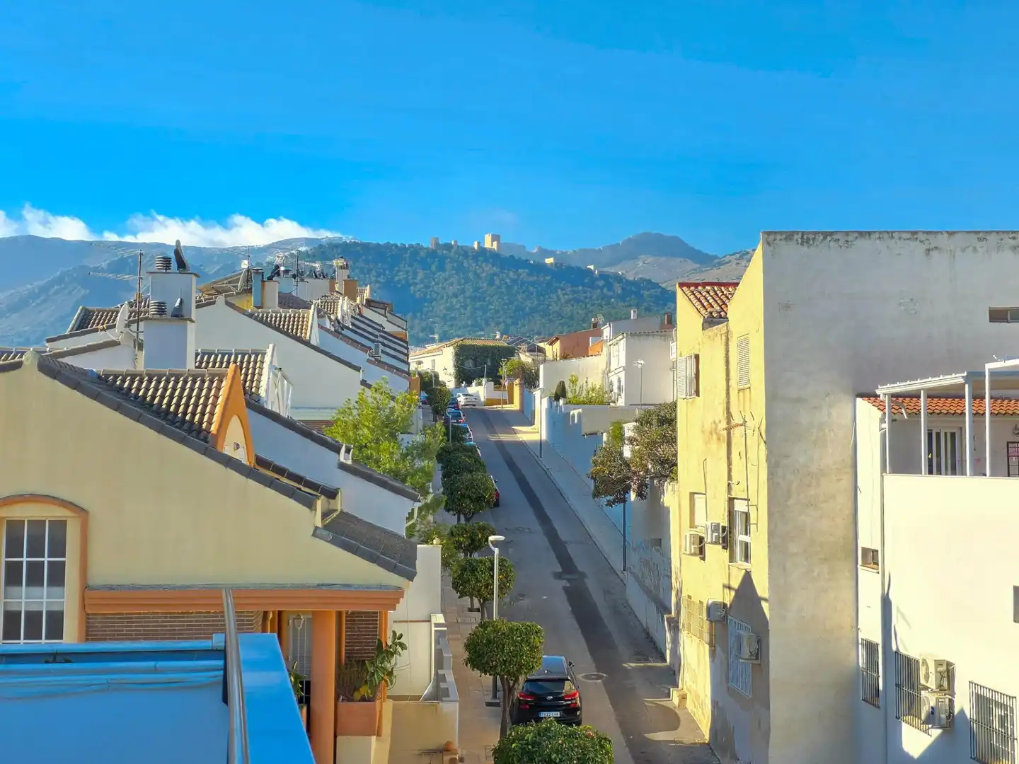 Vista exterior de Casa adosada en venta en Jaén con Aire acondicionado, Calefacción y Jardín privado