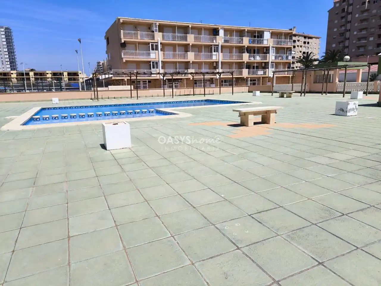 Swimming pool of Flat for sale in La Manga del Mar Menor  with Terrace, Storage room and Community pool