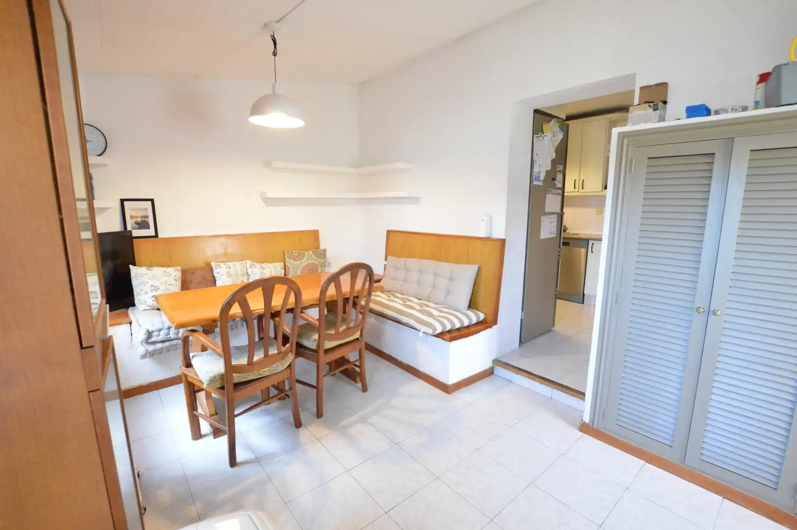Comedor de Casa adosada en venta en Pozuelo de Alarcón con Aire acondicionado, Calefacción y Jardín privado