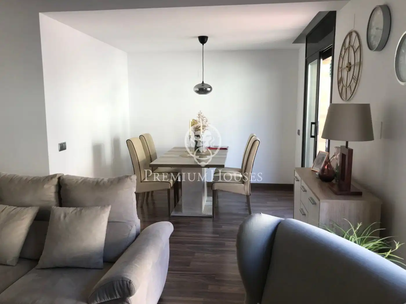 Dining room of Detached homes for sale in Calafell  with Heating, Private garden and Parquet flooring