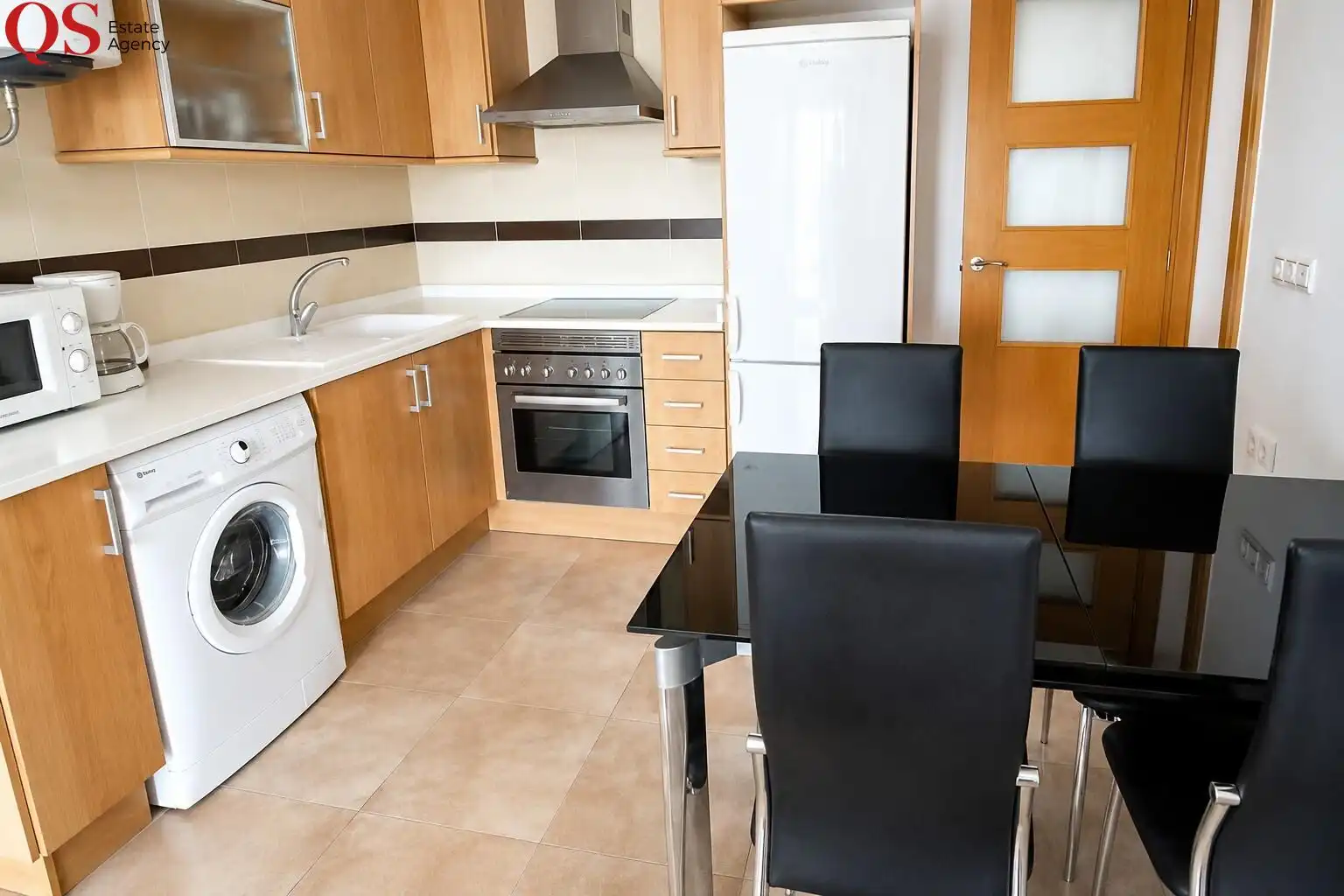 Cocina de Apartamento en venta en San Jorge / Sant Jordi con Aire acondicionado, Calefacción y Terraza