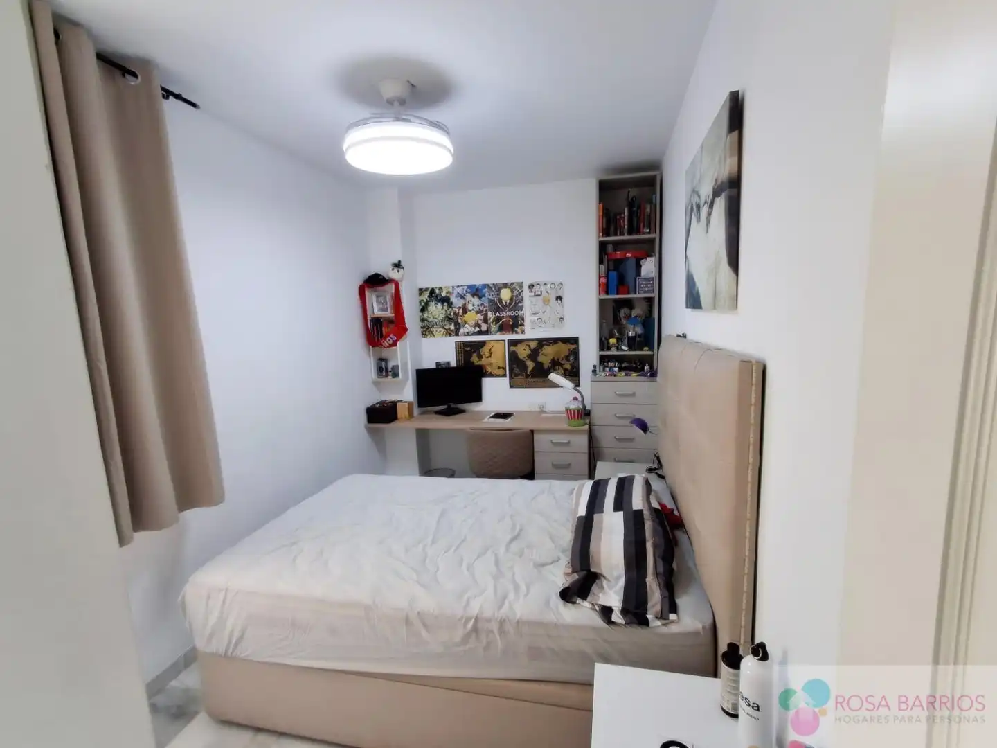 Bedroom of Flat for sale in Marbella  with Furnished and Community pool