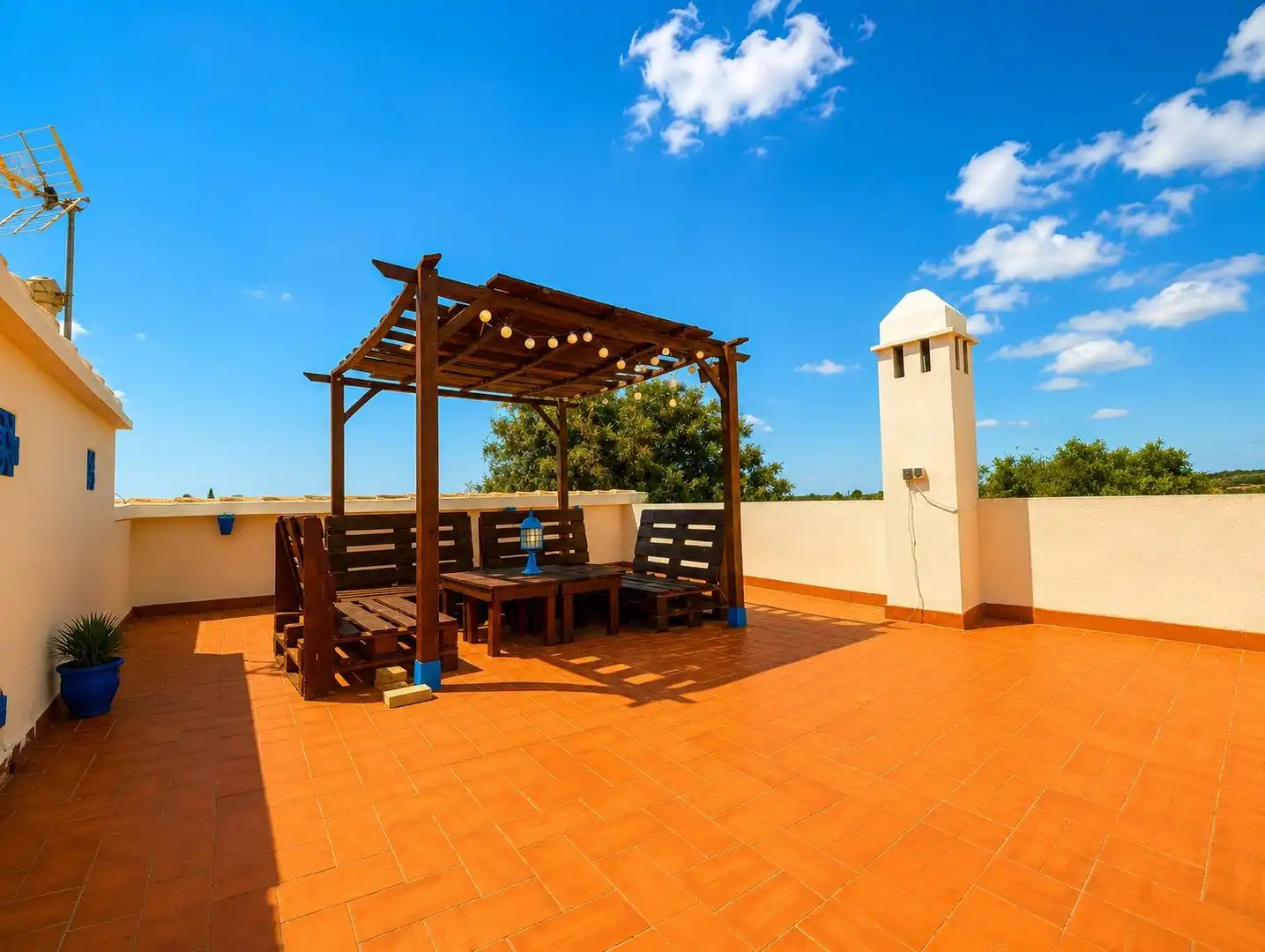 Terrace of Houses for sale in Elche / Elx  with Private garden, Terrace and Swimming Pool