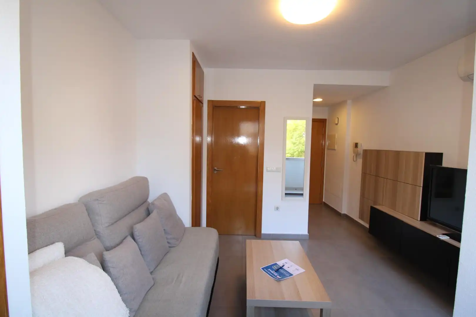 Sala de estar de Estudio de alquiler en Murcia con Calefacción, Terraza y Trastero
